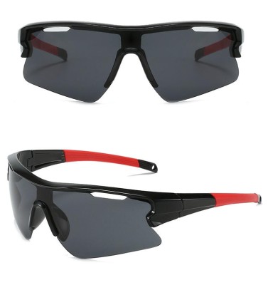 Sportowe okulary przeciwsłoneczne z filtrem UV400 Black/Red SVM-12