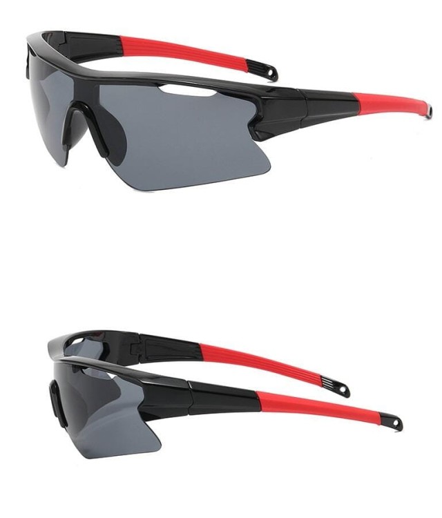 Sportowe okulary przeciwsłoneczne z filtrem UV400 Black/Red SVM-12