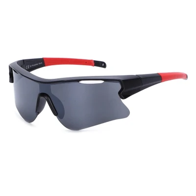 Sportowe okulary przeciwsłoneczne z filtrem UV400 Black/Red SVM-12