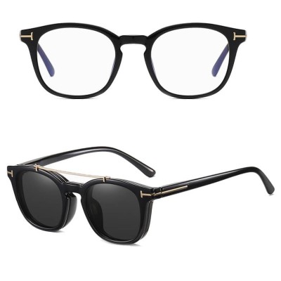 2w1 Okulary do komputera z nakładką przeciwsłoneczną na magnes Clip-On 25135