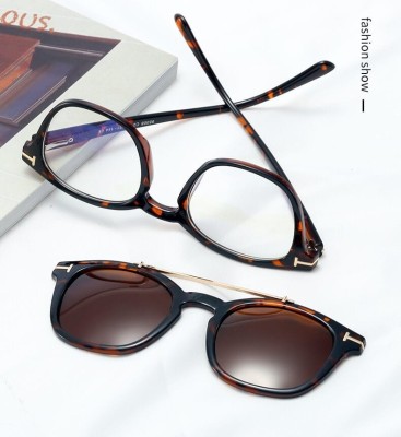 2w1 Okulary do komputera z nakładką przeciwsłoneczną na magnes Clip-On 25135A