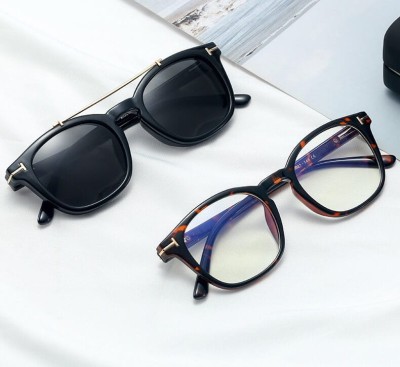 2w1 Okulary do komputera z nakładką przeciwsłoneczną na magnes Clip-On 25135A