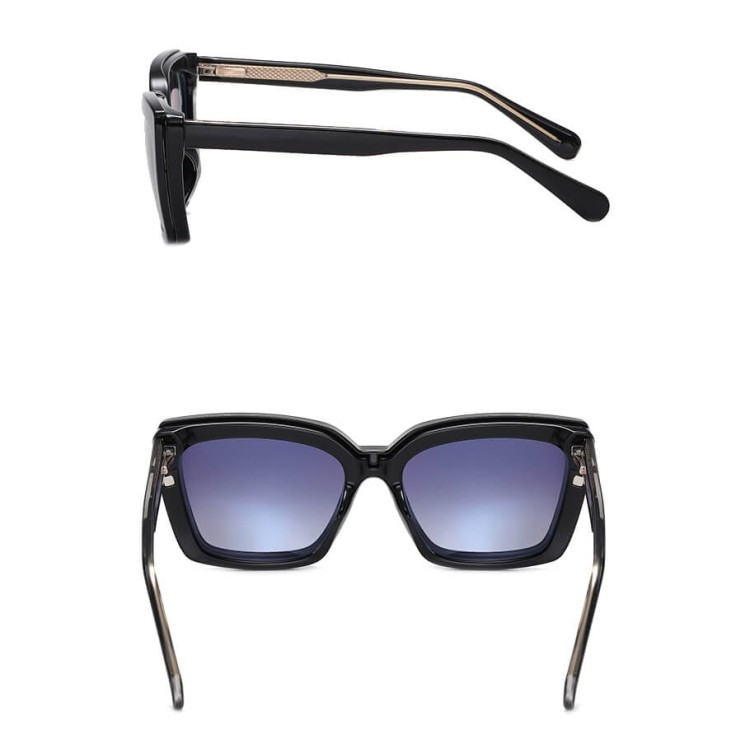 2w1 Okulary damskie do komputera z nakładką przeciwsłoneczną na magnes Clip-On 25134