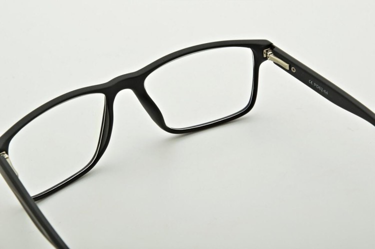 Męskie Okulary zerówki moc: +0.00 z antyrefleksem ST315