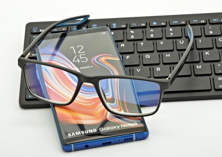 Plusy +2.25 Męskie okulary do czytania korekcyjne Blue Light + Antyrefleks ST315B