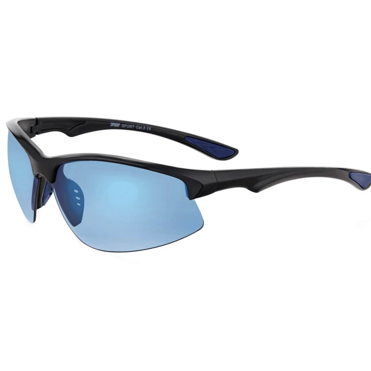 Sportowe okulary przeciwsłoneczne lustrzane ZSPD855 black/blue
