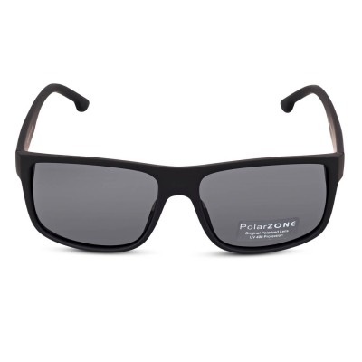 Czarne okulary przeciwsłoneczne z polaryzacją i filtrem UV400 POL-933