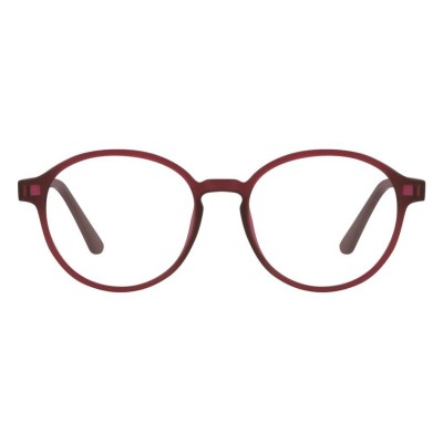 Okrągłe okulary pod korekcję z polaryzacyjną nakładką przeciwsłoneczną CLIP-TRC-190B-1