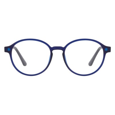 Okrągłe okulary pod korekcję z polaryzacyjną nakładką przeciwsłoneczną CLIP-TRC-190C-1