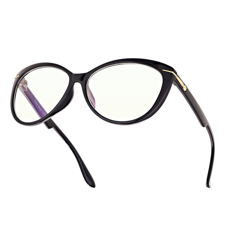 Damskie okulary zerówki do komputera z filtrem BLUE LIGHT Polarzone POL-BLF-560K