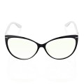 Czarno-Białe Damskie okulary zerówki do komputera marski Polarzone w kształcie kociego oka POL-BLF-560KA----.jpg