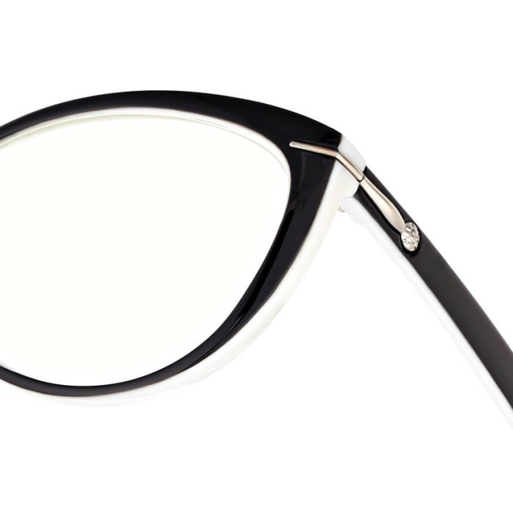 Damskie okulary zerówki do komputera z filtrem BLUE LIGHT Polarzone POL-BLF-560KA