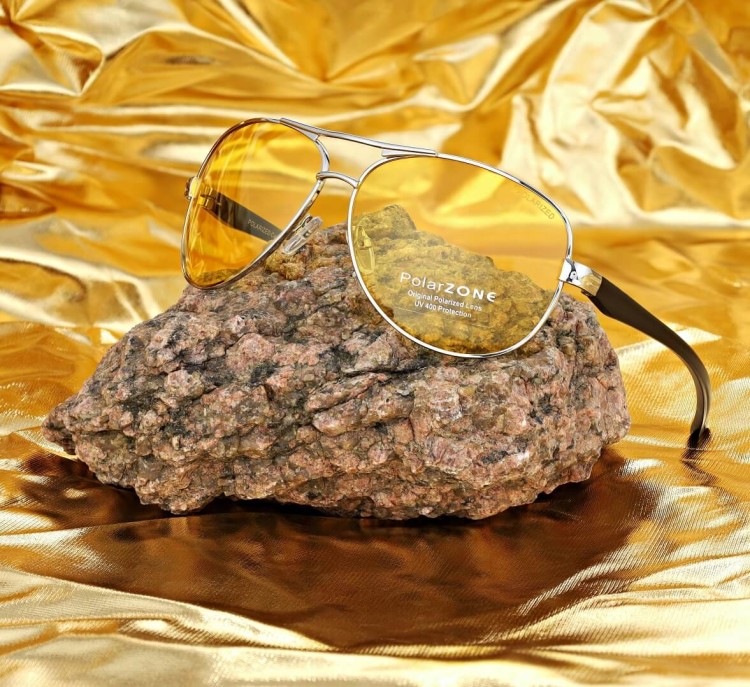 Rozjaśniające okulary do Jazdy Nocą dla kierowców polaryzacyjne PolarZone POL-73Y-4