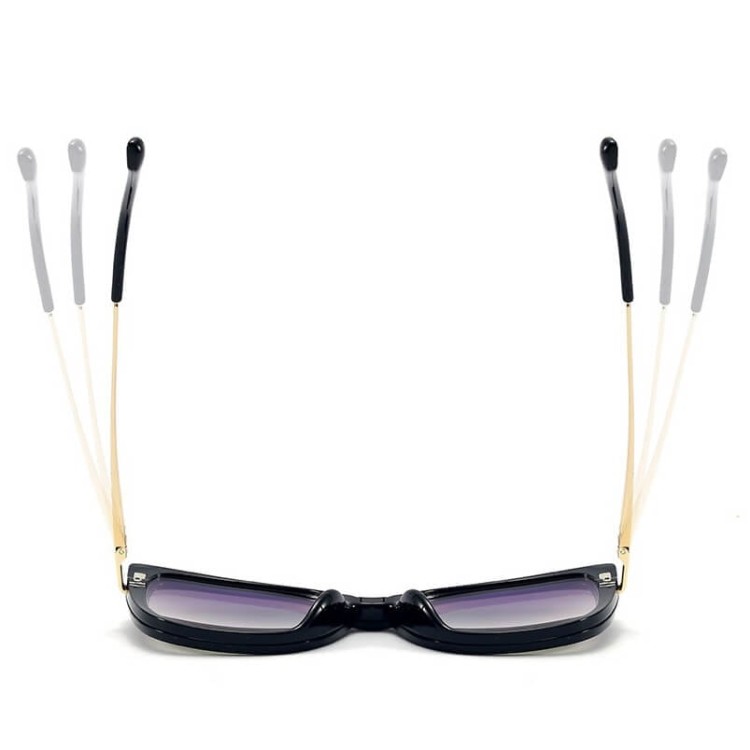 2w1 Okulary damskie do komputera z nakładką przeciwsłoneczną na magnes Clip-On 25138A panterkowe
