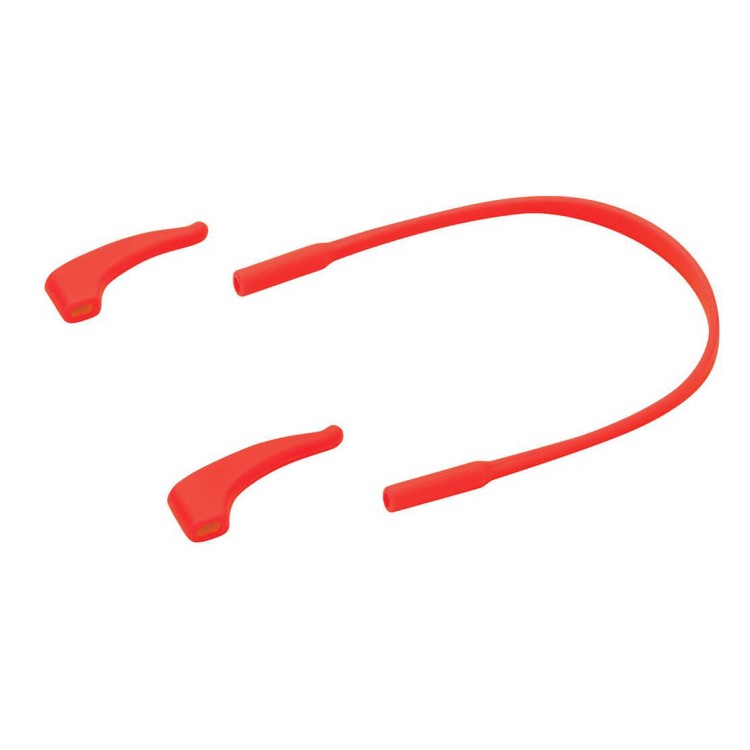 Elastyczne dziecięce okulary przeciwsłoneczne okrągłe + gumka Sunoptic SK7D czerwone