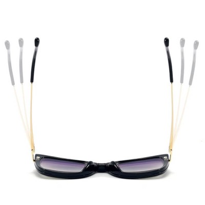 2w1 Okulary damskie do komputera z nakładką przeciwsłoneczną na magnes Clip-On 25138C bordowe