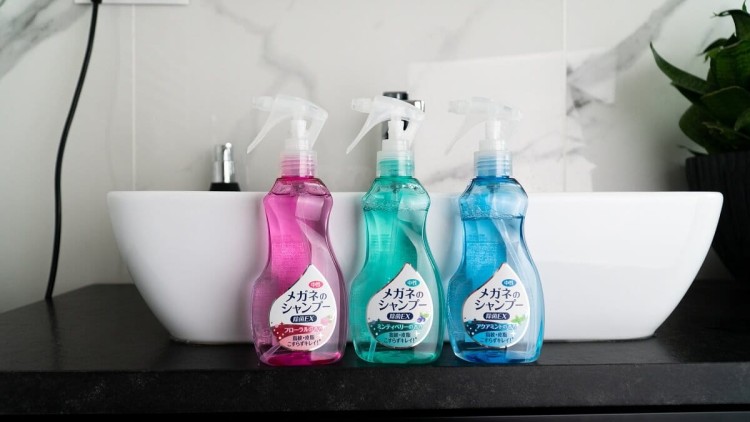 Innowacyjny japoński szampon do okularów o zapachu mięty 200ml