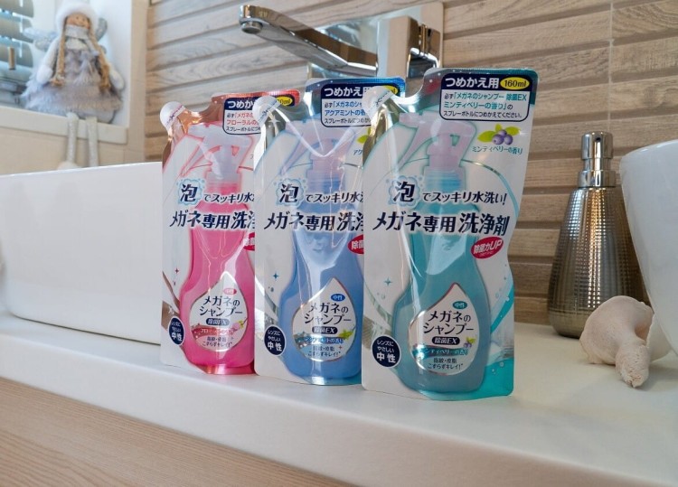 Opakowanie Uzupełniające szamponu do okularów mięta-jagoda 160ml