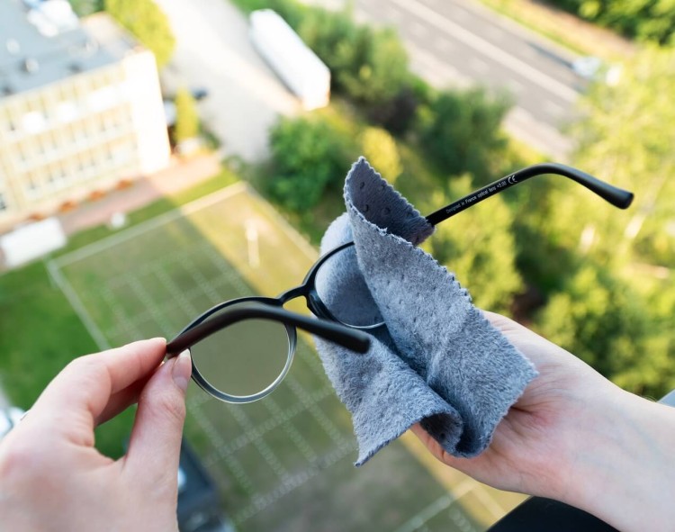 Japońska ściereczka do okularów Soft99 chusteczka z mikrofibry