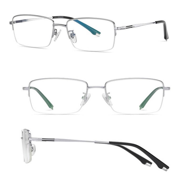 Ultralekkie tytanowe okulary zerówki półramkowe z filtrem Blue Light do komputera TN827 antyalergiczne.jpg