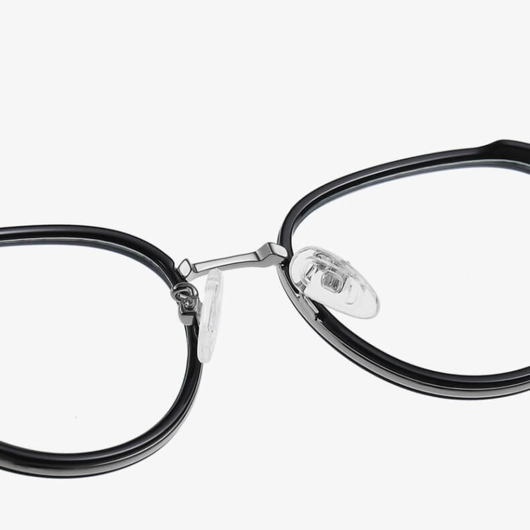 Okulary dla dzieci zerówki do komputera Blue Light SKJ-30A czarne