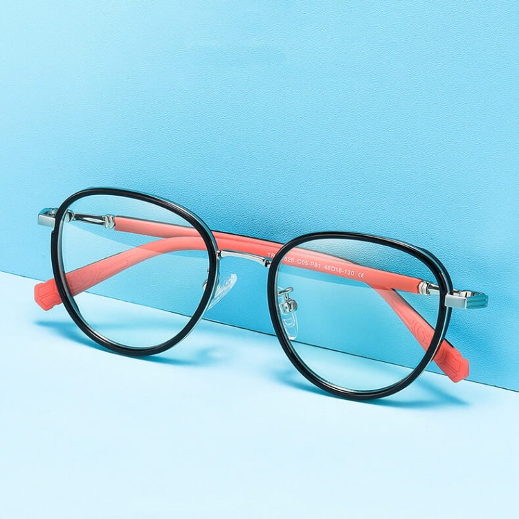 Okulary dla dzieci zerówki do komputera oprawki korekcyjne Blue Light SKJ-30A-.jpg