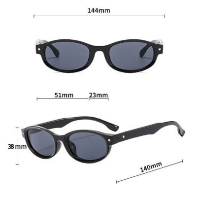 Okulary przeciwsłoneczne z filtrem UV400 STL30C panterka/zieleń