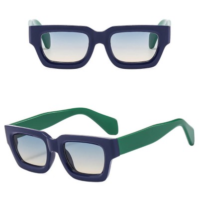 Okulary przeciwsłoneczne z filtrem UV400 STL21B niebiesko-zielone + akcesoria