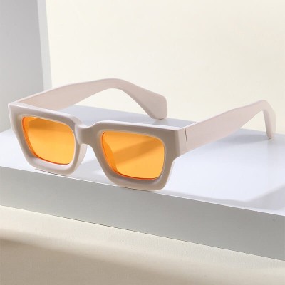 Okulary przeciwsłoneczne z filtrem UV400 STL21C kremowe + akcesoria