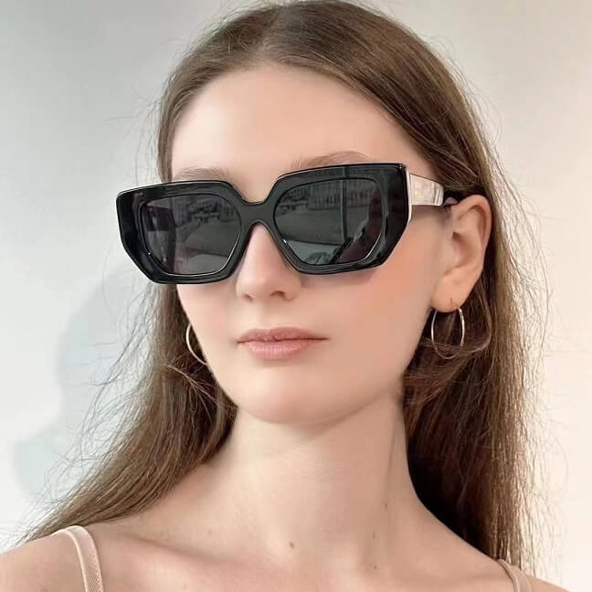 Okulary przeciwsłoneczne z filtrem UV400 STL23A szare transparentne + akcesoria