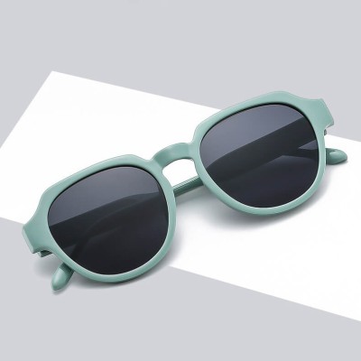 Okulary przeciwsłoneczne z filtrem UV400 STL28D miętowe + akcesoria