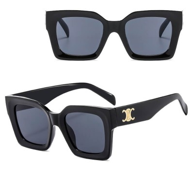 Okulary przeciwsłoneczne z filtrem UV400 STL24 czarne + akcesoria 