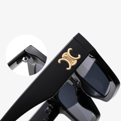 Okulary przeciwsłoneczne z filtrem UV400 STL24A różowe + akcesoria  