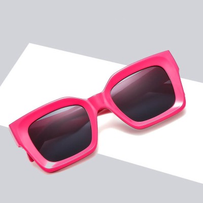 Okulary przeciwsłoneczne z filtrem UV400 STL24A różowe + akcesoria  