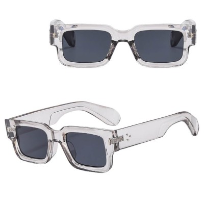 Okulary przeciwsłoneczne z filtrem UV400 STL25A transparentne szare + akcesoria 