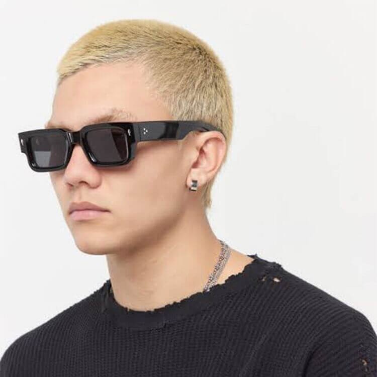 Okulary przeciwsłoneczne z filtrem UV400 STL25B panterkowe + akcesoria  