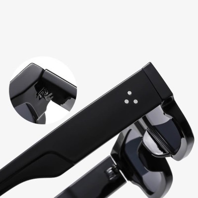 Okulary przeciwsłoneczne z filtrem UV400 STL25B panterkowe + akcesoria  