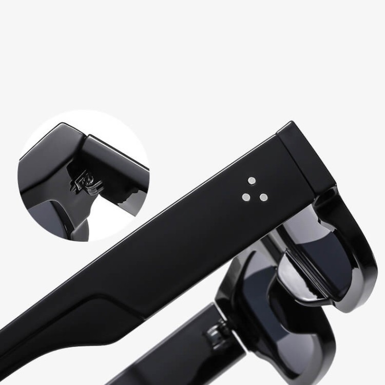 Okulary przeciwsłoneczne z filtrem UV400 STL25B panterkowe + akcesoria  