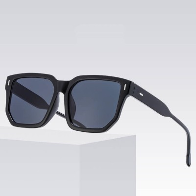 Okulary przeciwsłoneczne z filtrem UV400 STL43 czarne + akcesoria 