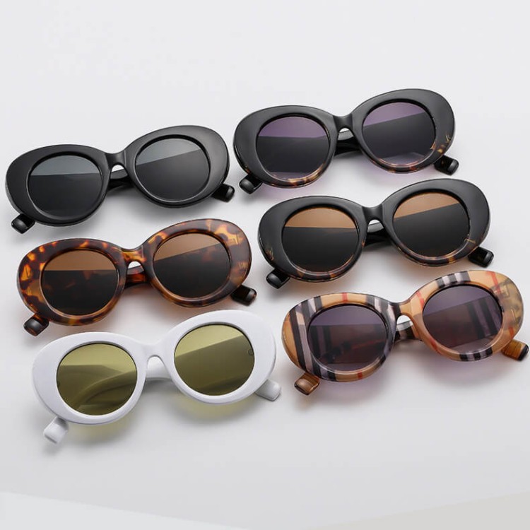 Okulary przeciwsłoneczne z filtrem UV400 STL32B beżowe + akcesoria