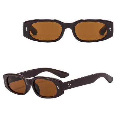 Okulary przeciwsłoneczne z filtrem UV400 STL36B brązowe + akcesoria  