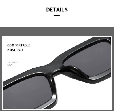 Okulary przeciwsłoneczne z filtrem UV400 STL39 Czarne + akcesoria