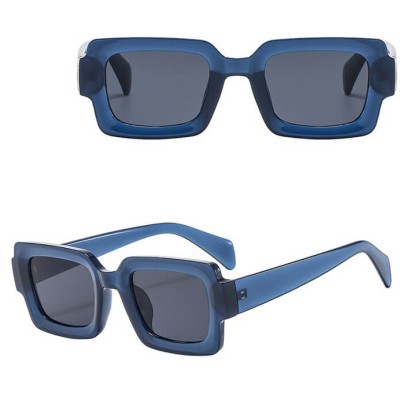 Okulary przeciwsłoneczne z filtrem UV400 STL40B niebieskie + akcesoria   