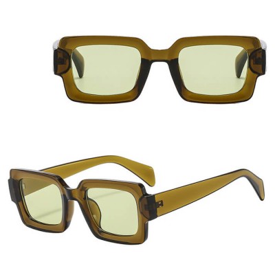 Okulary przeciwsłoneczne z filtrem UV400 STL40D zielone + akcesoria     