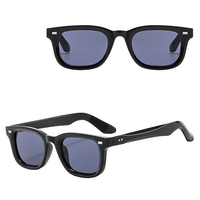 Okulary przeciwsłoneczne z filtrem UV400 STL44 czarne + akcesoria