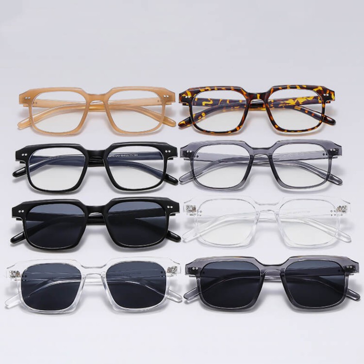 Okulary Nerdy zerówki do komputera z filtrem BLUE LIGHT STL22C czarne + akcesoria