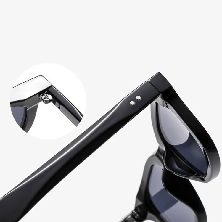 Okulary przeciwsłoneczne z filtrem UV400 STL44D białe + akcesoria