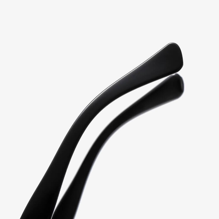 Okulary Owalne zerówki do komputera z filtrem BLUE LIGHT STL45E czarne + akcesoria 