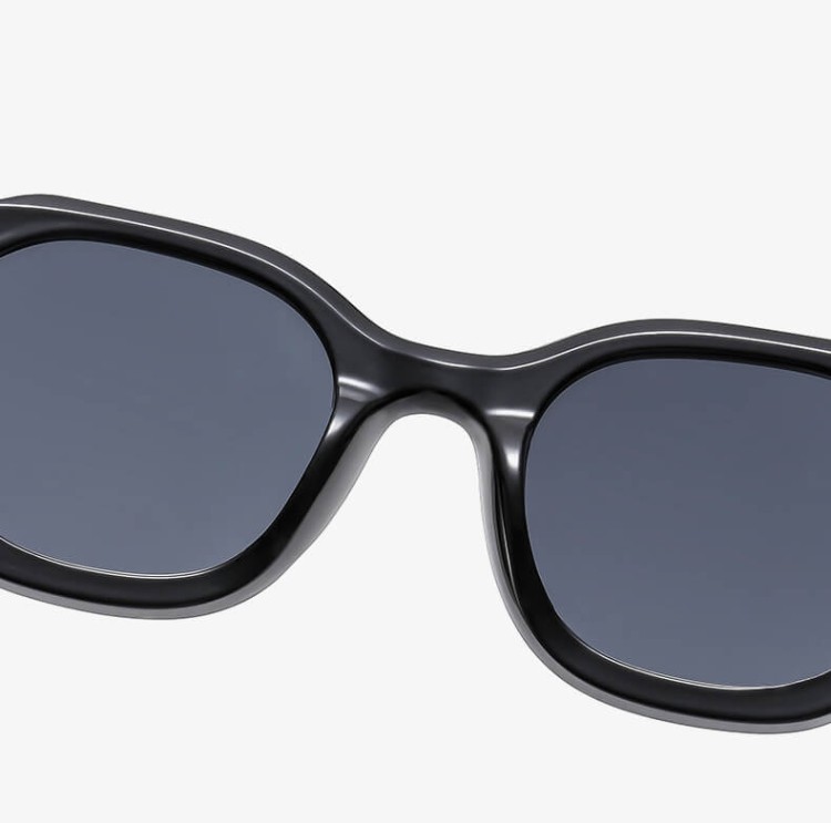 Okulary Owalne zerówki do komputera z filtrem BLUE LIGHT STL45F szare transparentne + akcesoria  