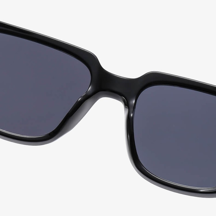 Okulary przeciwsłoneczne z filtrem UV400 STL27A szare transparentne + akcesoria